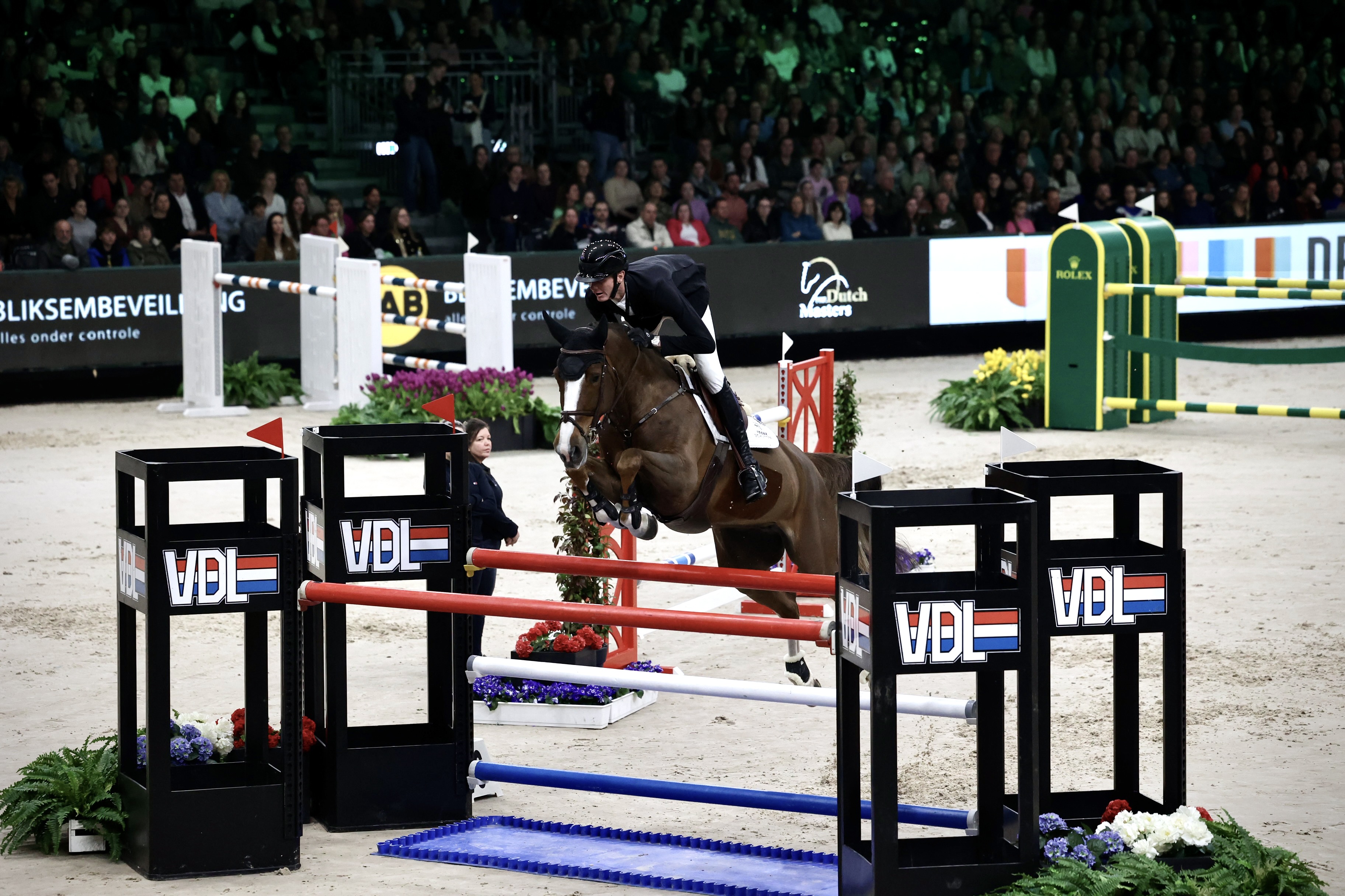Frank Schuttert and Pieter Clemens share first prize in CSI5* 1.45m Borek Prize at Dutch Masters
