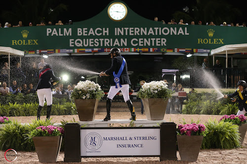 Enrique Gonzalez and Chacna Top $86,000 Marshall & Sterling Insurance Grand Prix CSI 2* at the 2017 WEF II