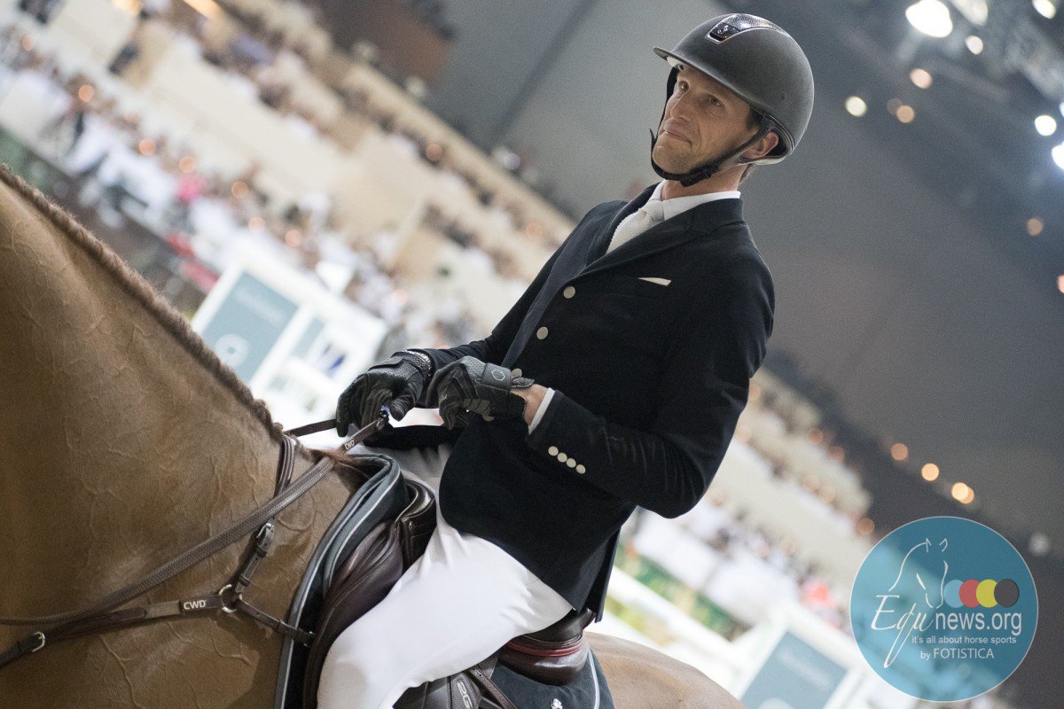 Kevin Staut wins fist qualifier for young horses in Leipzig.