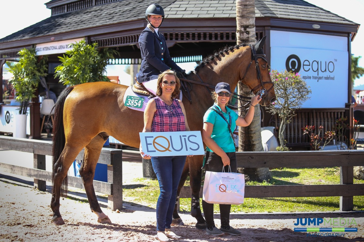 Caesar Z wins Equis Boutique 'Best Presented Horse' at WEF 2017