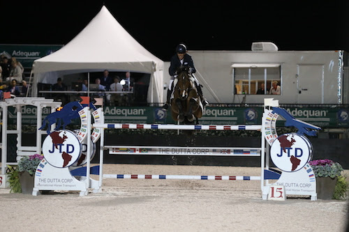 Pedro Muylaert and Prince Royal Z on top in Friday's WEF Grand Prix