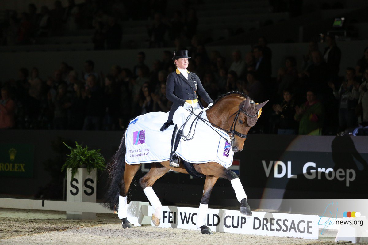 Isabell Werth remains invincible at World Cup finals in The Netherlands