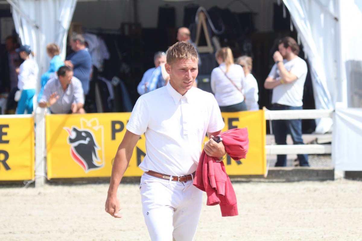 Belgian riders take the lead in youngster class Lummen
