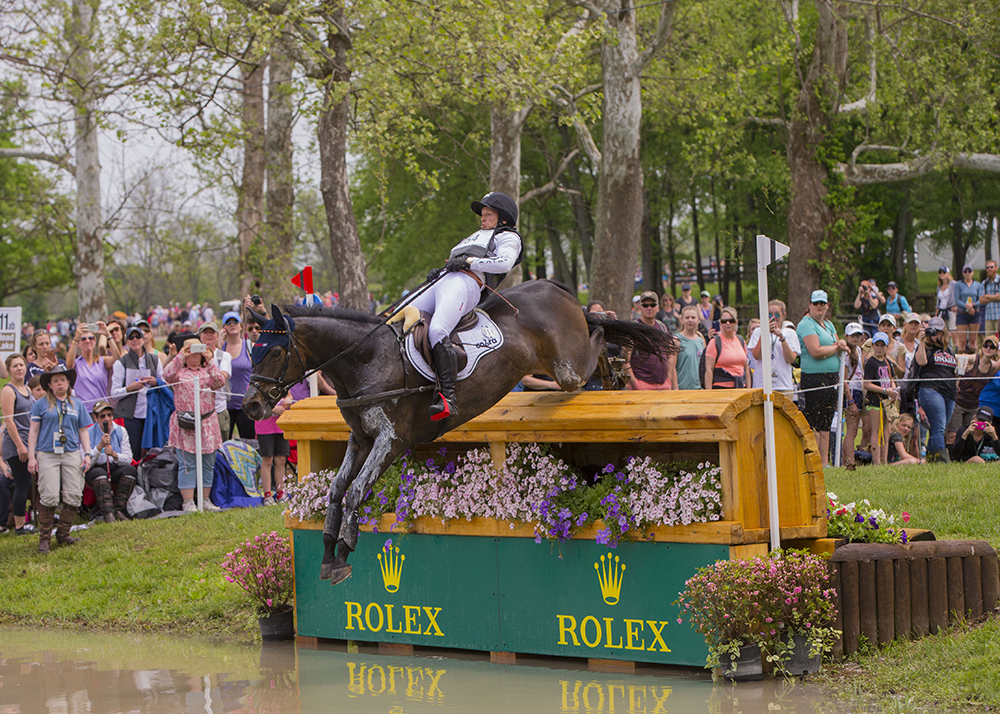Michael Jung tops leaderboard again after exciting cross country day at Rolex Kentucky