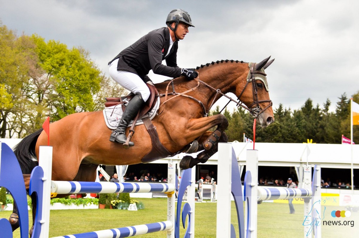 Winners of the CSI2* Grand Prix's in The Netherlands and Belgium: Marc Houtzager and Niels Bruynseels