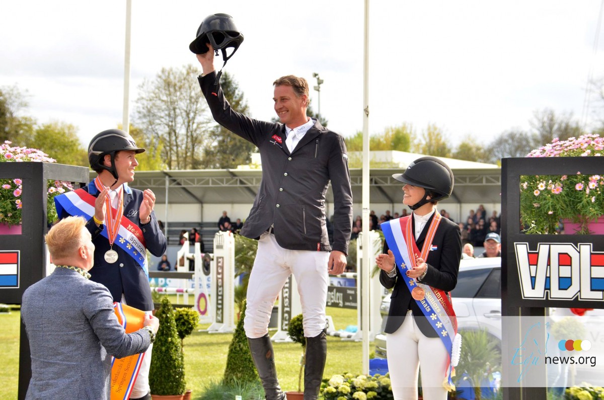 Marc Houtzager crowned Dutch Champion for 2017