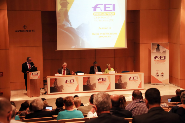 FEI Endurance Forum 2017: Welfare, education and the future