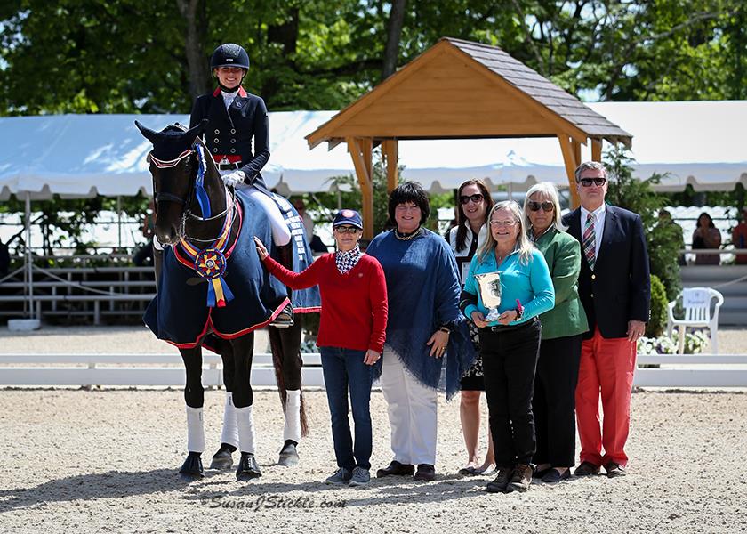 Kaitlin Blythe takes home USEF Young Adult Dressage National Championship