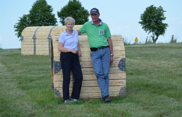 A course walk with the Course Designer- Marcin Konarski- the CICO3* Nations Cup