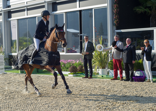 Alothain de Blondel jumps to first place in the GLOCK’s Youngster Tour