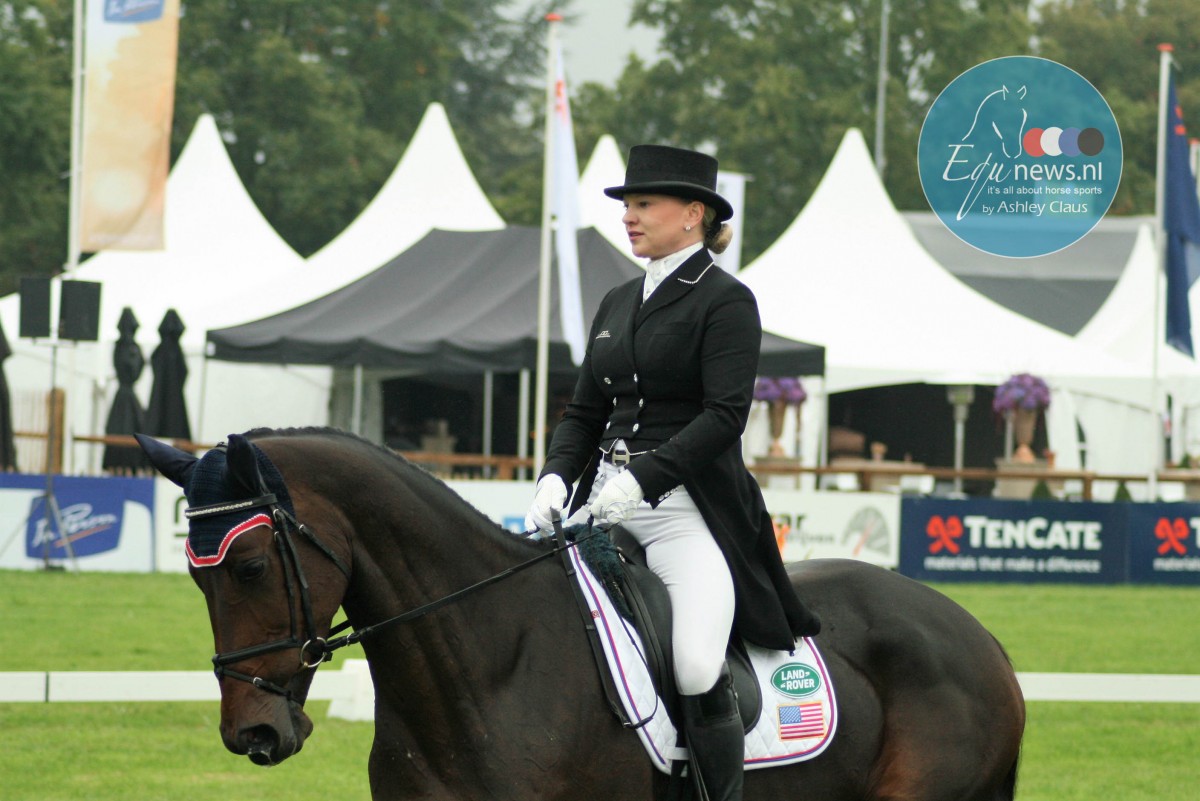 Marilyn Little takes the lead after first day dressage in Luhmühlen