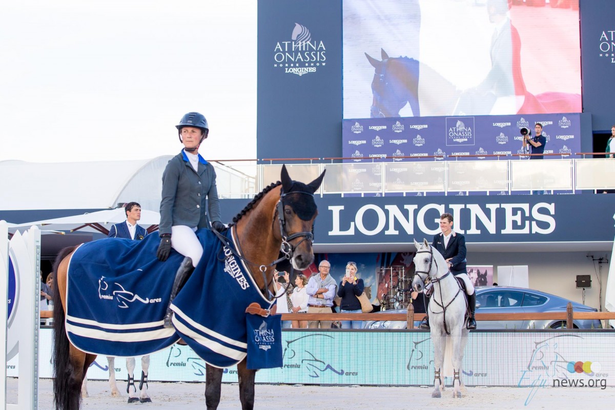 Penelope Leprevost is leading lady during jump-off in St Tropez