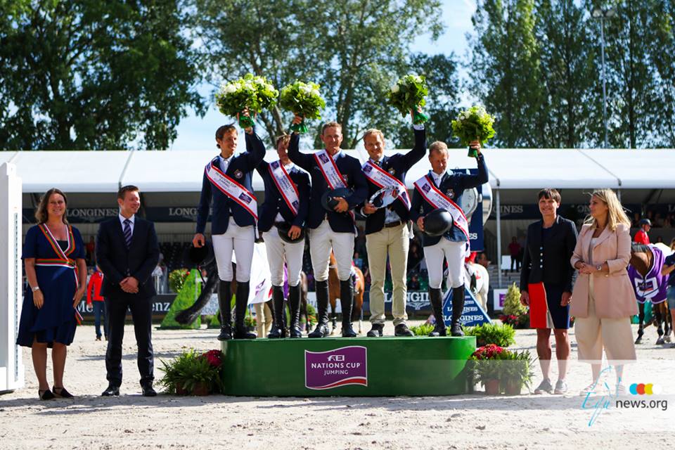Thrilling win for Swedish show jumping team in Rotterdam's FEI Nations Cup