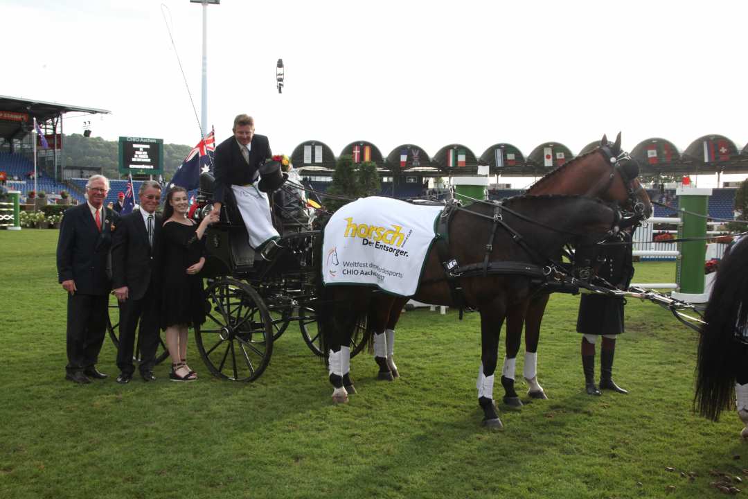 Boyd Exell excels in Aachen