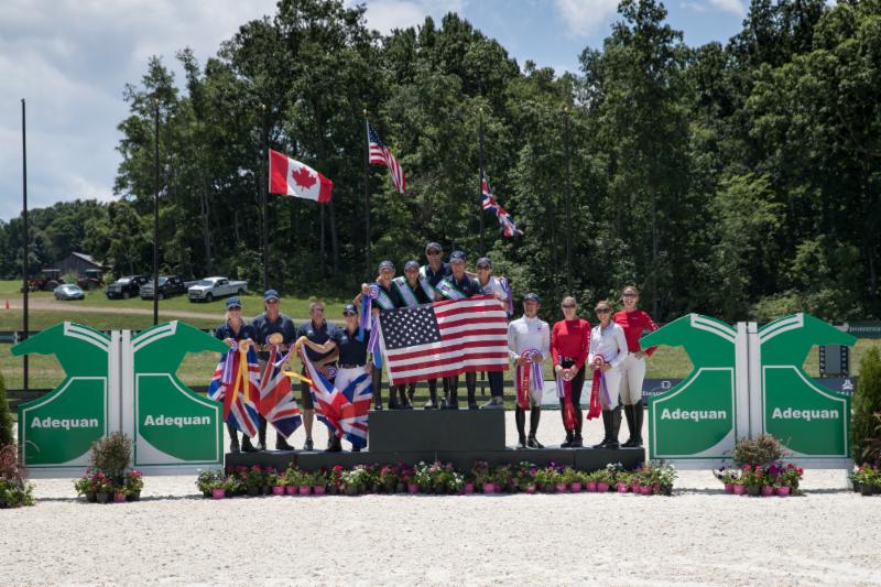 U.S. Eventing Team Wins Second Consecutive FEI Nations Cup Eventing competition at Great Meadow International presented by Adequan®