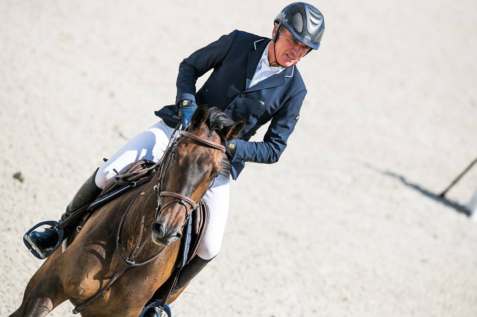 Michel Robert races to first place with Emerette in Longines Ranking class of Sankt Gallen