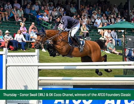 Conor Swail turns dramatic competition into victory at Spruce Meadows