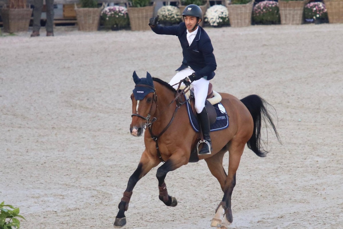 Dayro Arroyave and Koriano van Klapscheut are the new World Champions for seven year old horses