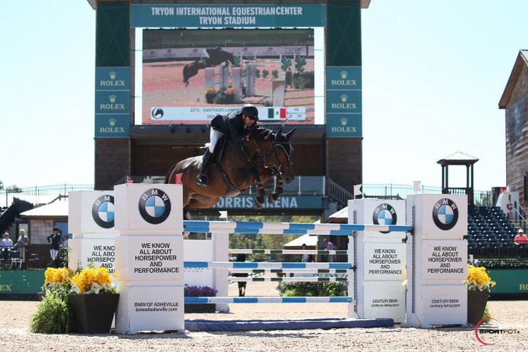 Santiago Lambre and Doloris conquer Suncast® Commercial Welcome Stake at Tryon