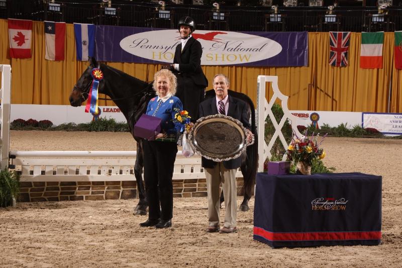 Ashleigh Glorioso and Turtle Crowned Sidesaddle Champions At Pennsylvania National Horse Show