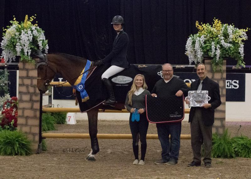 Emma Waldfogel Wins Show Jumping Hall of Fame  Year-End West Coast Championship