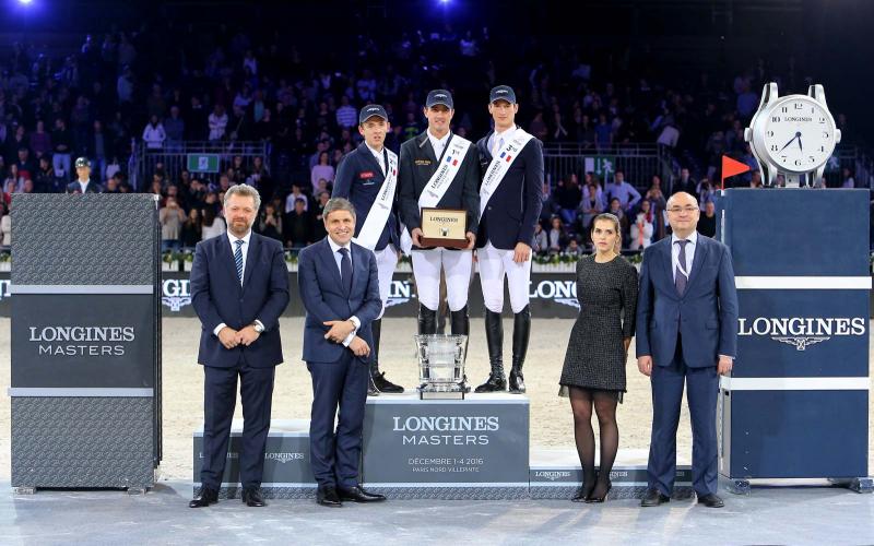 The riders for the Longines Masters of Paris