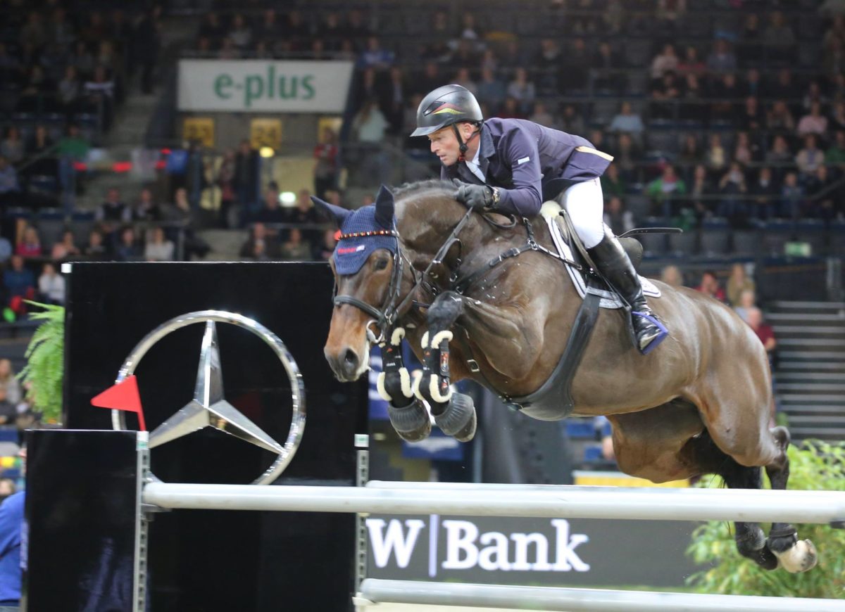 Eventing legend Michael Jung beats everyone in Jumping Champions Cup Frankfurt