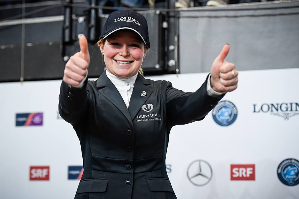 Stephanie Holmen makes it a home win in Stockholm