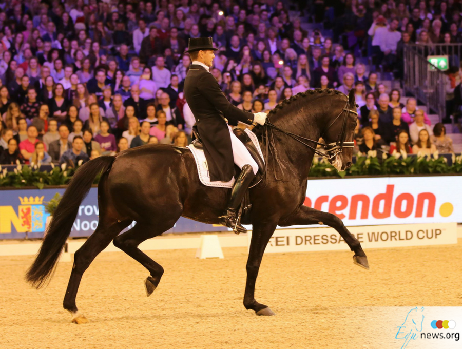 Edward Gal and Zonik show marvelous silver test in GP Freestyle Amsterdam