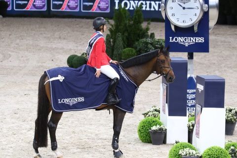 Beezie Madden in poleposition after first finale in Paris' World Cup