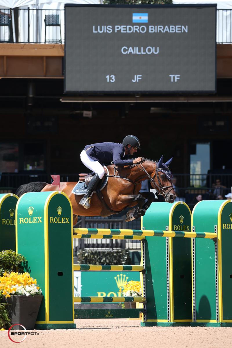 Luis Pedro Biraben Scores Big Win with Caillou in $70,000 1.50m Welcome Stake CSI 4*