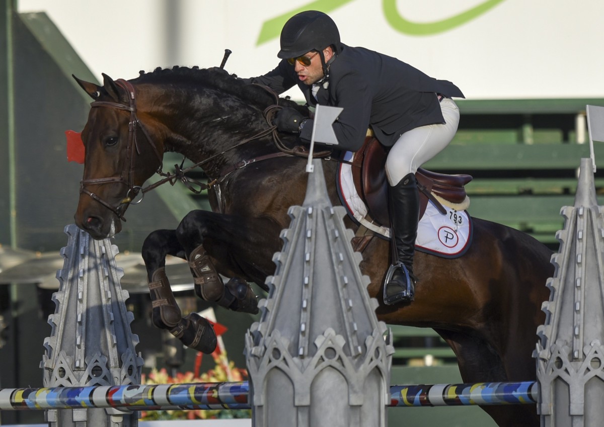 Two in the bag for Patrictio Pasquel at Spruce Meadows