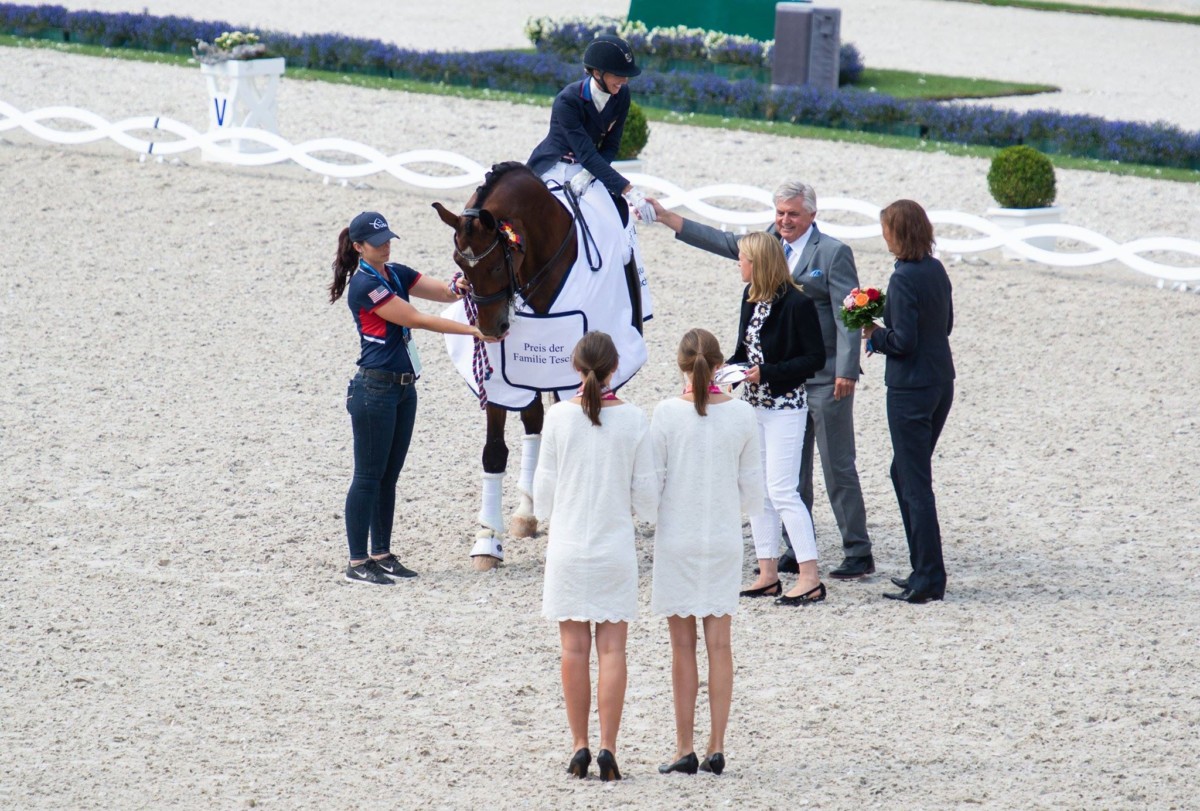 Laura Graves remains in the lead in FEI Dressage Rankings