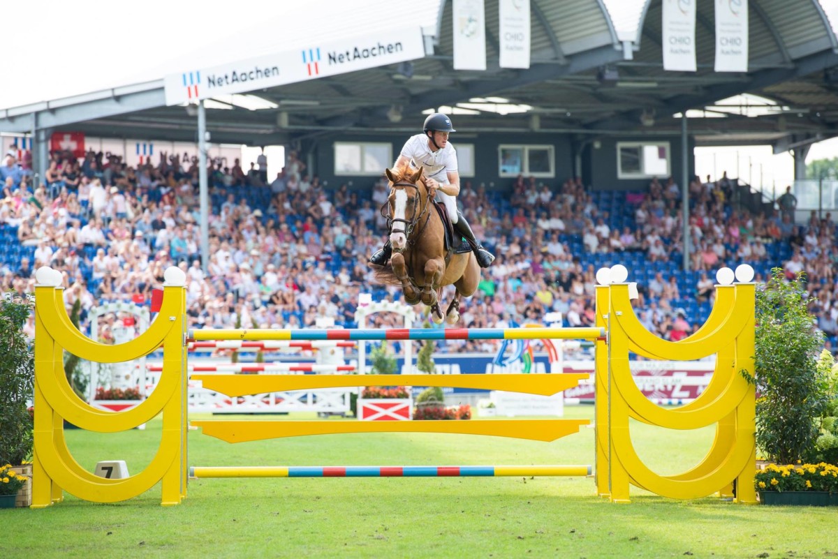 Niels Bruynseels seizes victory in battle against the clock at CHIO Aachen