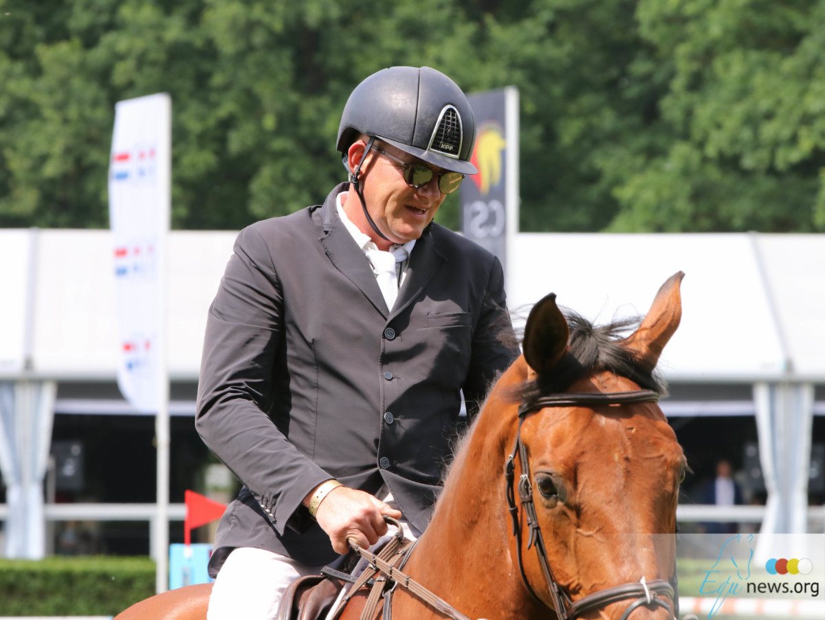 Albert Zoer and Michi Jung head to head in four star competition CSI Ommen
