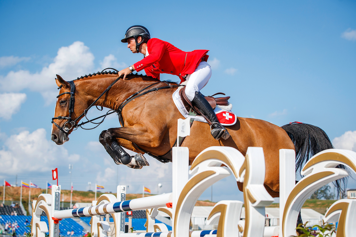 Steve Guerdat and team Switzerland take the lead in Tryon