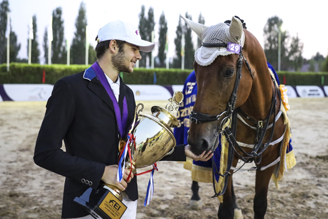 Youth shines bright as Israel's Sternbach Grabs Gold at World Jumping challenge Final