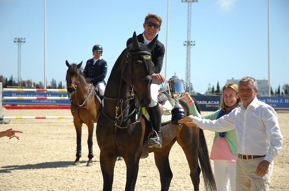 Richard  Howley jumps to victory in Oliva's Grand Prix qualifier
