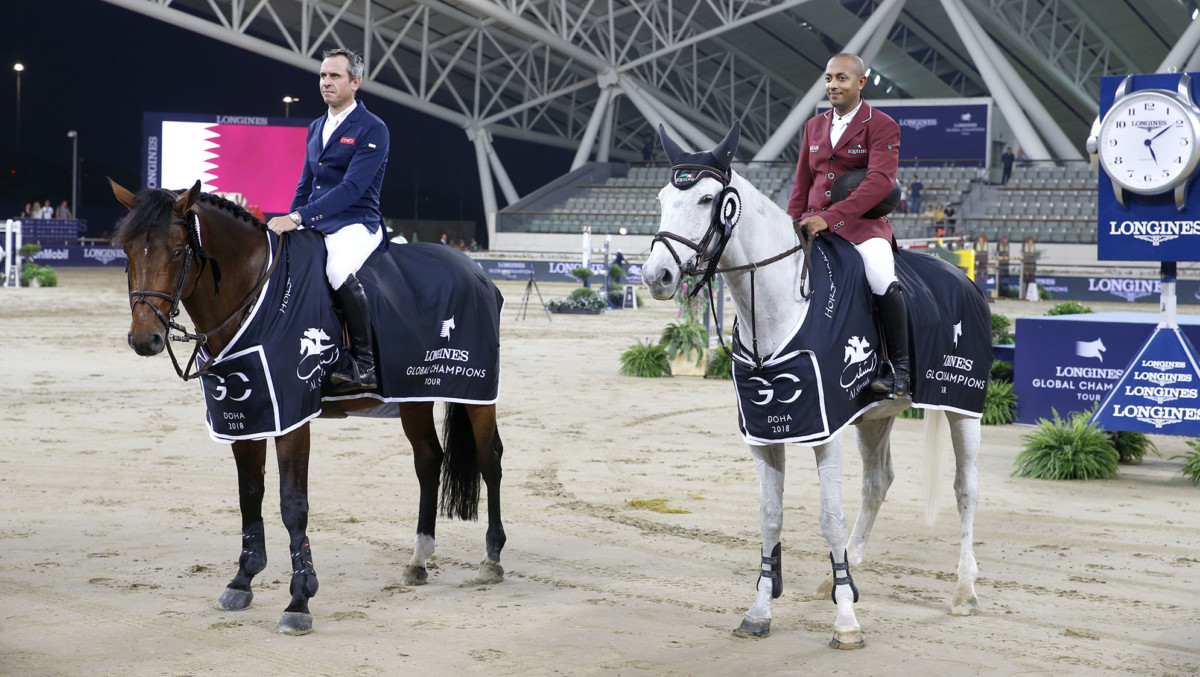 Bassem and Julien Tie on Top in First CSI5* LGCT Doha Speed Class