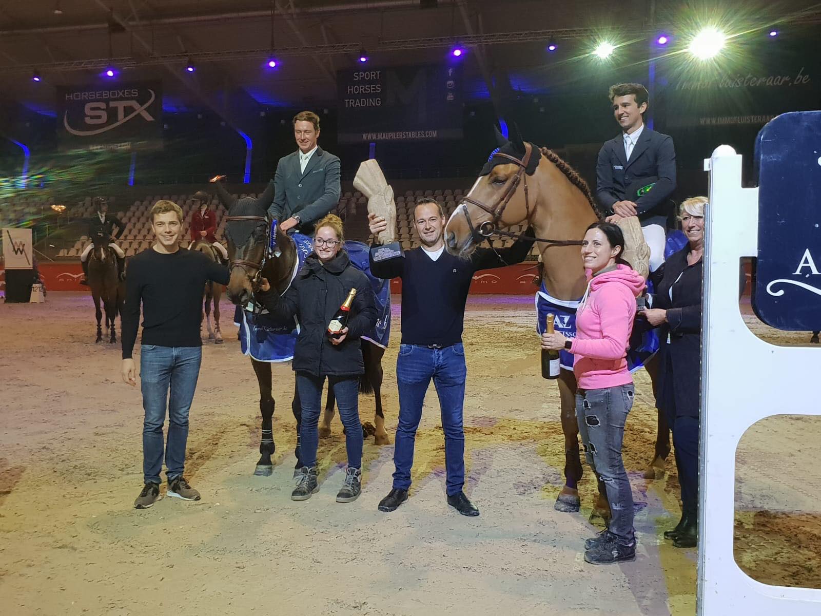 Shared victory for Pieter Clemens and Marlon Modolo Zanotelli in Grand Prix Sentower Park