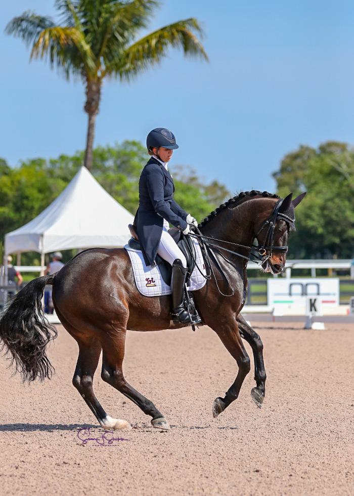 Katie Johnson and Paxton Qualify for Iron Spring Farm Future Stars Performance Series Final at Week 6 of the Adequan Global Dressage Festival