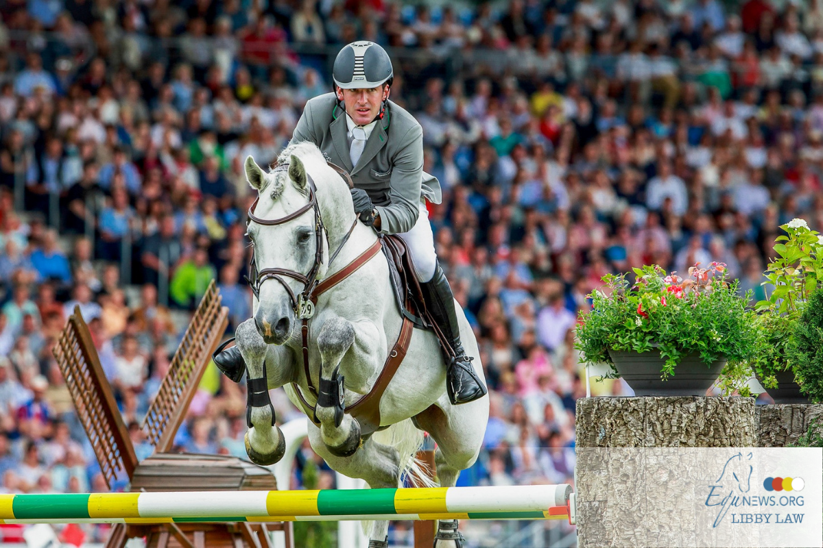 Philipp Weishaupt escapes serious injury after freaky fall in Aachen