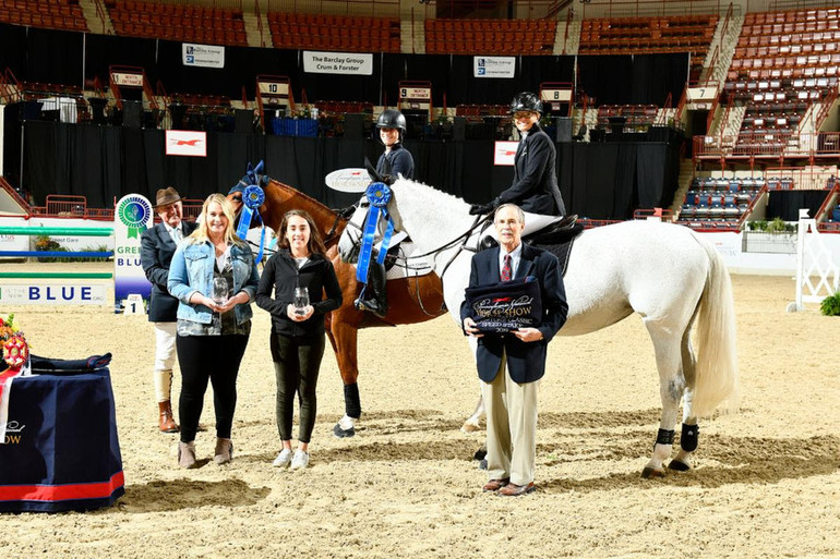 Ballard and Shulman tie for first in the Keystone Classic Speed Stake at Pennsylvania National Horse Show