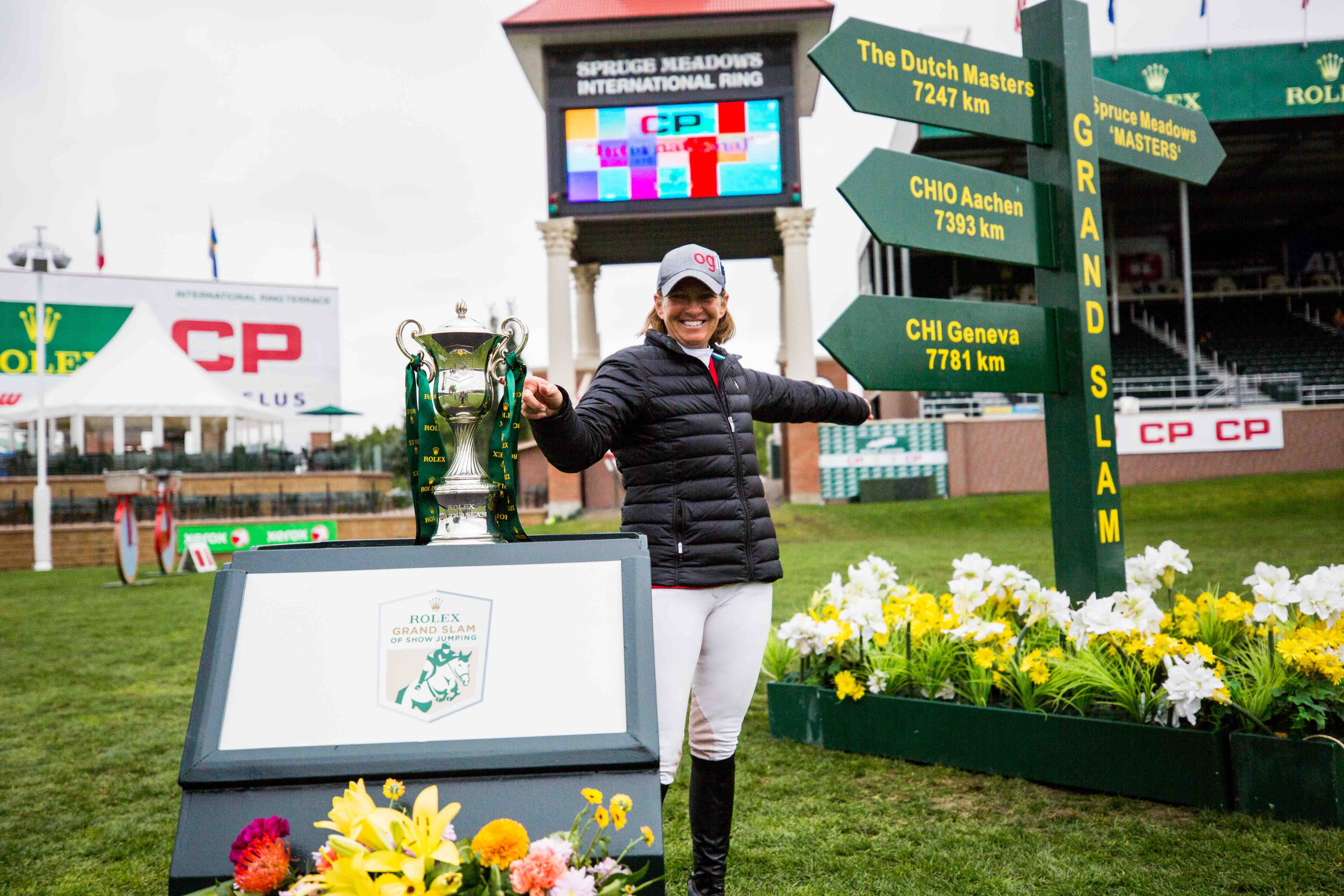 Exclusive interview with Rolex Grand Slam live contender Beezie Madden