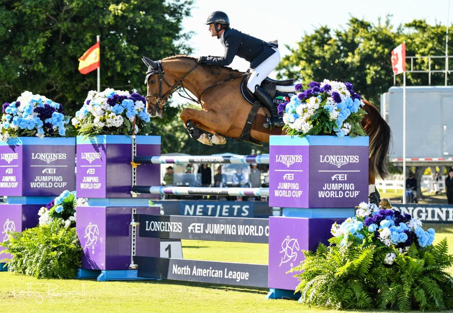 Darragh Kenny Saves the Best for Last in the $213,300 CSI4*-W Longines FEI Jumping World Cup