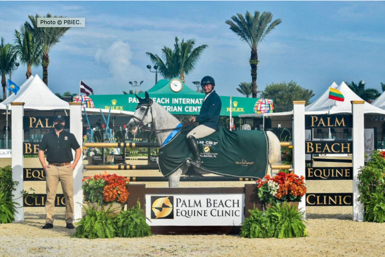 Alberto Michan and Loribri win $6,000 Palm Beach Equine Clinic 1.45m CSI3* on opening day of international competition