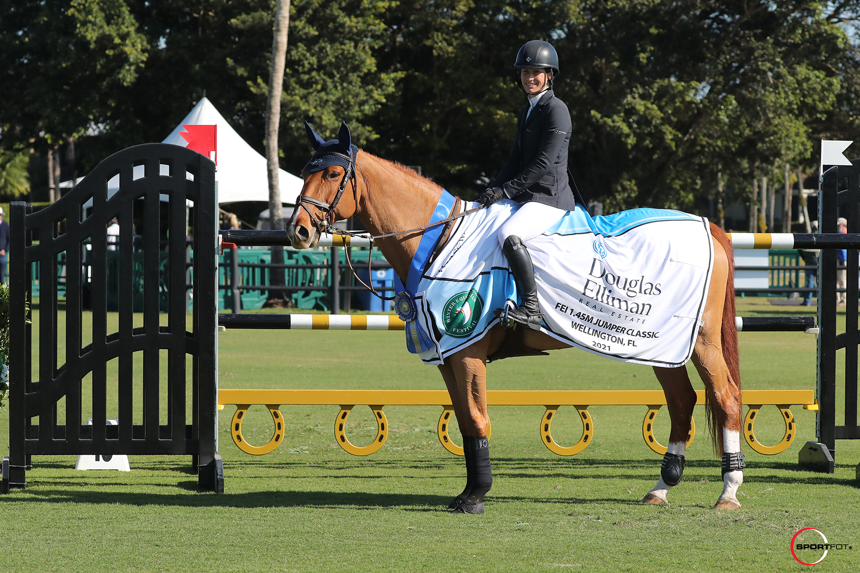 A Winning Birthday for Sydney Shulman and Azilis Du Mesnil in the $6,000 Douglas Elliman FEI 1.45m Jumpers