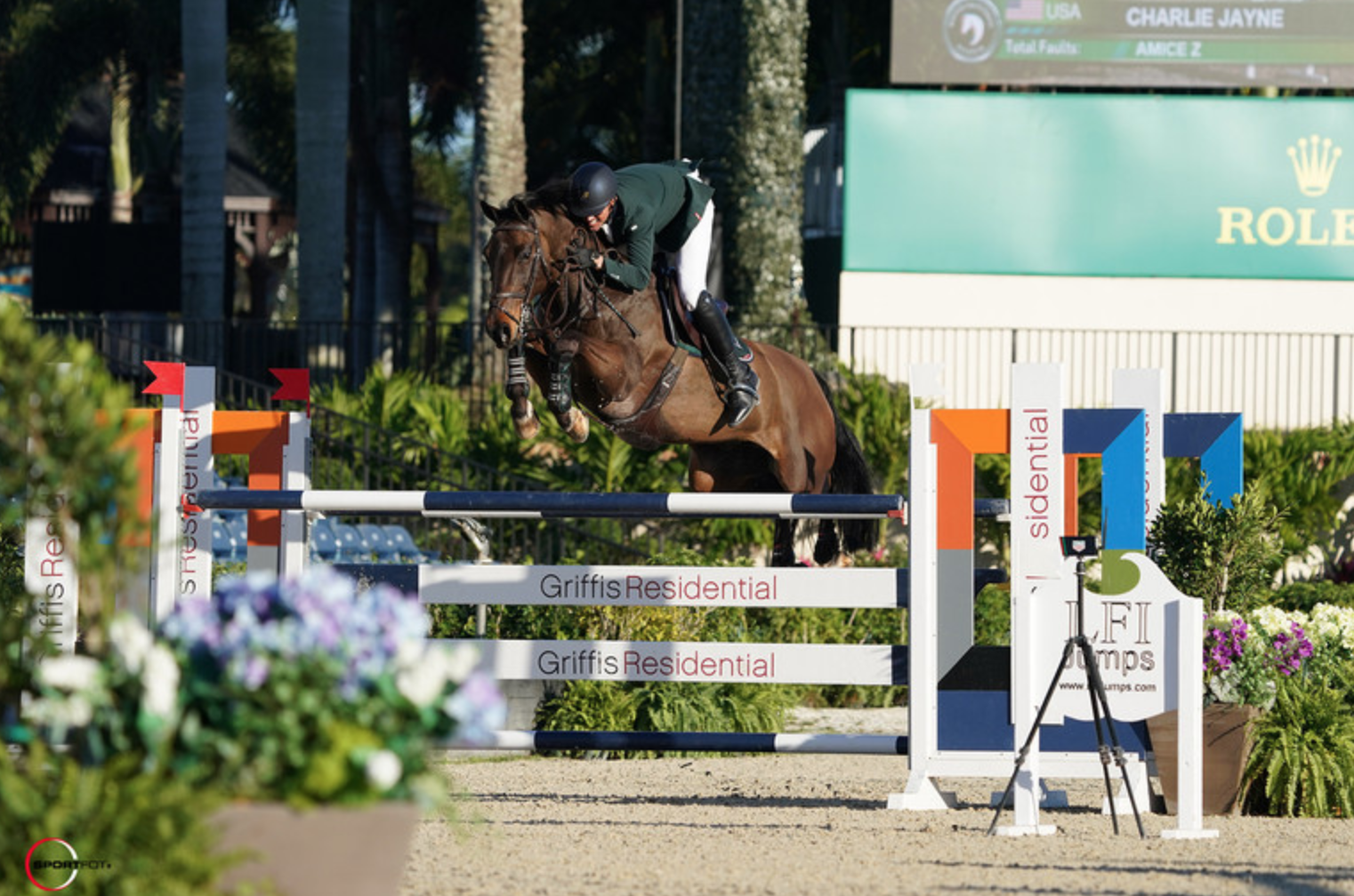 Speedy finish for Charlie Jayne and Amice Z in $37,000 Griffis Residential 1.45m qualifier CSI2*