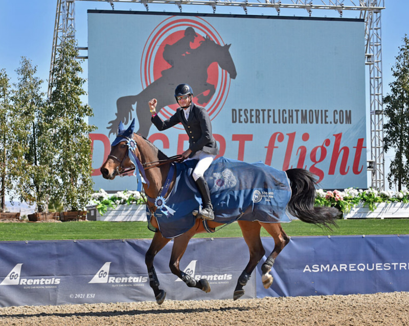 Eric Navet and Cadillac Jack soar to win the FEI $36,600 1.50M CSI3*