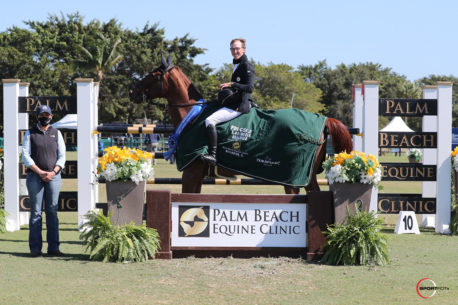 Wilton Porter and Diamonte Darco Dominate in the $37,000 Palm Beach Equine Clinic 1.45m Qualifier CSI2*